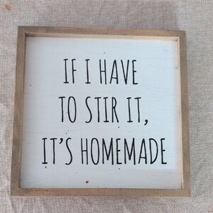 Hobby Lobby Rustic White and Tan Quote Sign